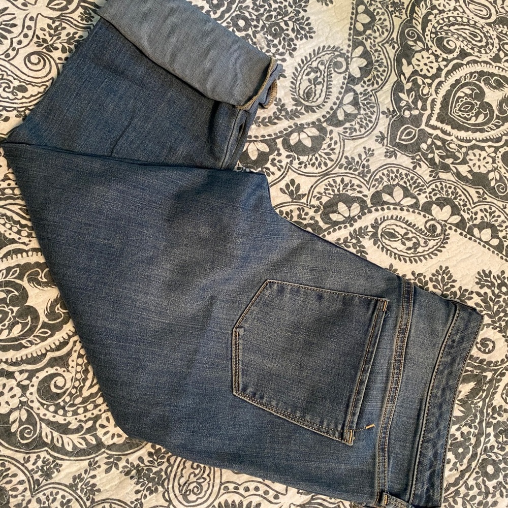 Stretch Denim Capri